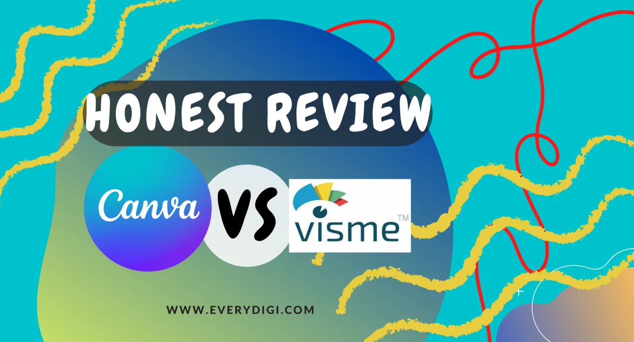 Visme review and canva review
